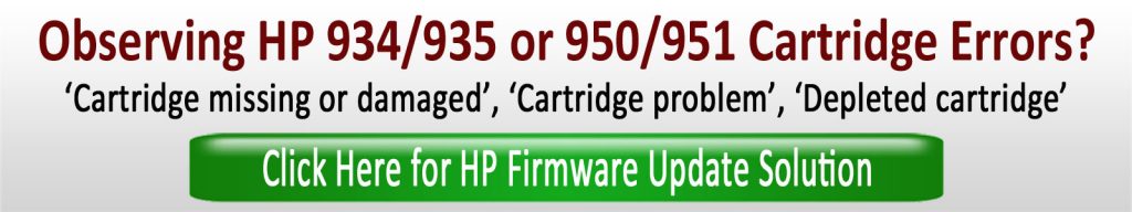 934/935 Missing or Damage HP Troubleshoot 